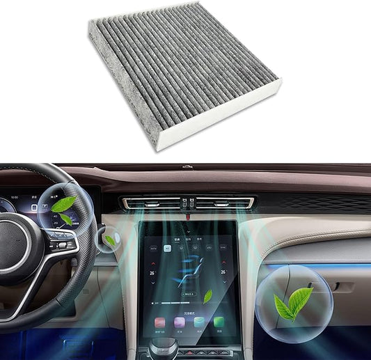 Car Fresh Breeze Air Filter Replacement for Car Passenger, Premium Cabin Air Filter with Activated Carbon, Auto Compartment Air Filters Fit for Acura, Civic, CR-V, Odyssey, CSX, Replaces CF10134
