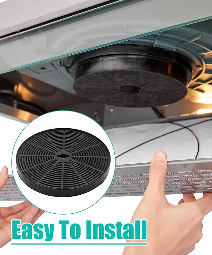 4Pcs Range Hood Filter Fits For Hauslane Models IN-R100SS-30, WM-530SS-30, WM-530SS-36, WM-538SS-30, WM-538SS-36, WM-590SS-30, WM-630SS-30, WM-630SS-36, CFI001, CFI007