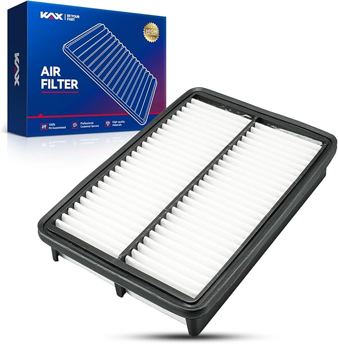 KAX Engine Air Filter, CA10086 Replacement for Kia Sportage 2005-2010, Hyundai Tucson 2005-2009, Advanced Air Filter Media, Increased Acceleration