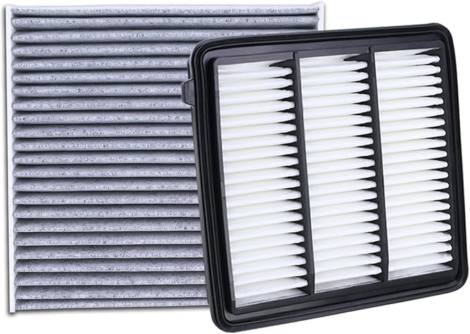 17220-64A-A00 Engine Air Filter and 80292-TF0-G01 Cabin Air Filter kit Compatible with 2022-2025 Honda Civic Accord CR-V 1.5L Not for Hybrid Replaces CF11182 80291-T5R-A01 PA99892 AF10113