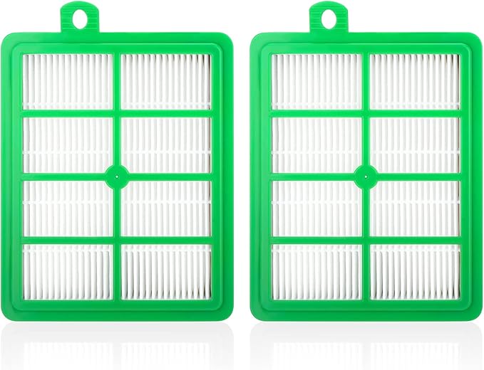 Hepa Filter for Electrolux Harmony Oxygen EL4335A H12 EL6985 EL012B EL012W EL6988 EL5010 HF12 HF1 Upright/Canister Vacuum Filters (2 PCS)
