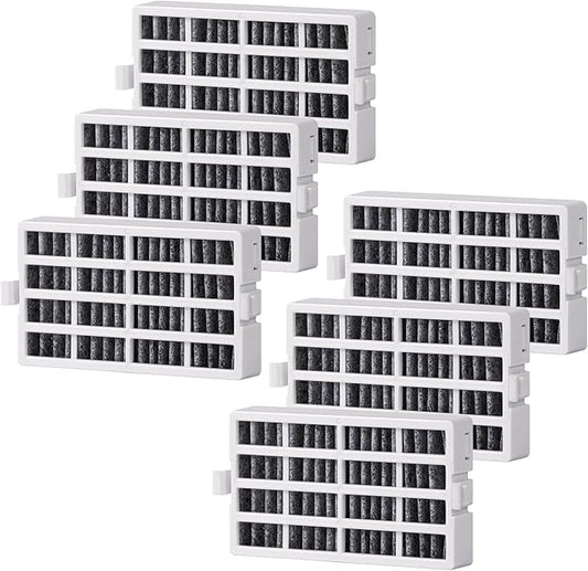 W10311524 AIR1 Refrigerator Air Filter Compatible with Whirlpool Air Filter Replacement FreshFlow Refrigerators AIR1 for Maytag, KitchenAid, Kenmore, 6 Pack