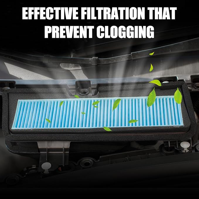 KIKIMO for Tesla Model 3 Air Filter Intake Accessories Replacement 2025 2024-2021, for Tesla Model 3 Accessories, Air Intake Grille ABS Protection Cover