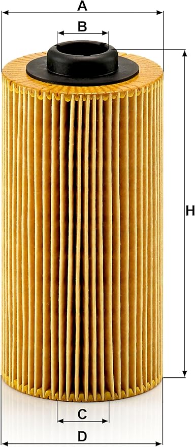 Mann Filter HU 938/4 x Cartridge Oil Filter Replacement with Oil Drain Plug Gasket Compatible With BMW 740i, 750e xDrive
