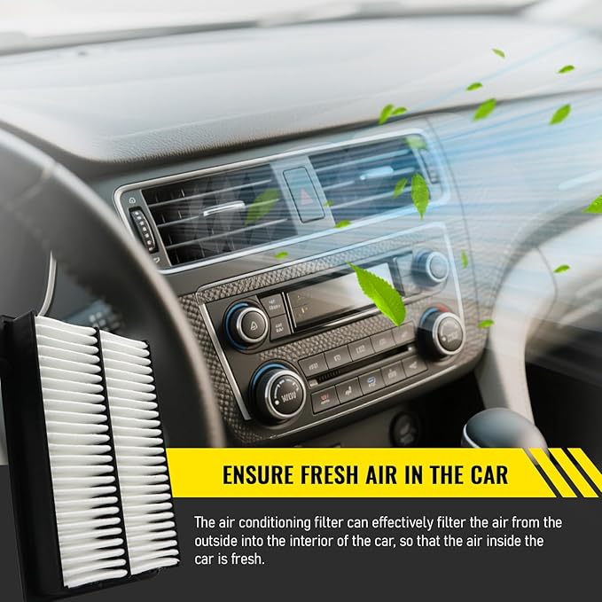 Cabin Air Filter Replacement CF12002-A for Kia Soul 2015-2019, 2014-2019 Soul EV