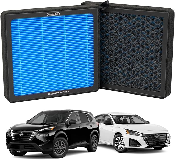 Cabin Air Filter, for Nissan Rogue 2021-2025, Altima 2019-2025, Sentra 2020-2025, Pathfinder 2022-2025, Infiniti QX60 2022-2023, QX50 2019-2025, QX55 2022-2025 (CF12552)