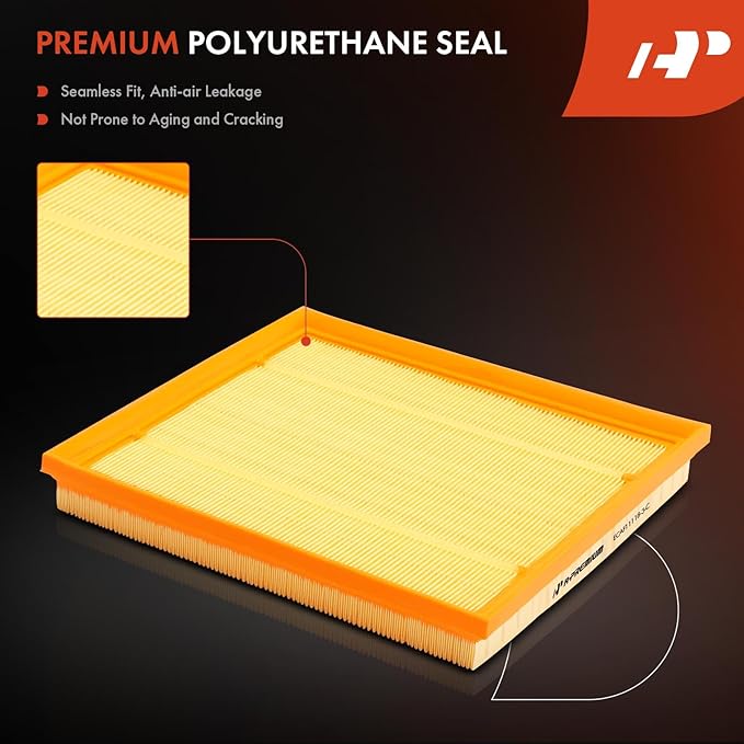 A-Premium 3-PC Engine & Cabin Air Filter with Activated Carbon Compatible with BMW X5 2011-2018, X6 2008-2019, 3.0L