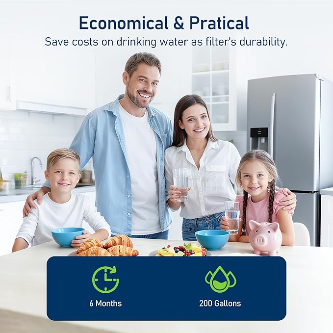 PWF-1 FPPWFU01 Water Filter & PureAir Ultra II PAULTRA2 Air Filter Combo, Compatible with Frigidaire FRIGCOMBO13, FRSS2623AD, FRSS2623AS, FRSS2623AW, FRSS2633AS, 3 Combo