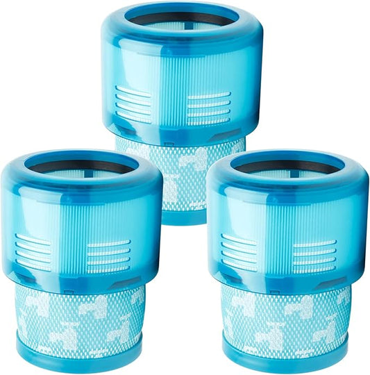 3 Pack Gen5 HEPA Filter Replacement Compatible with Gen5detect Absolute, Gen5outsize Absolute SV23, Gen5detect Fluffy SV24 Cordless Stick Vacuums Rear Cartridge Filter Accessory Cleaning Filter
