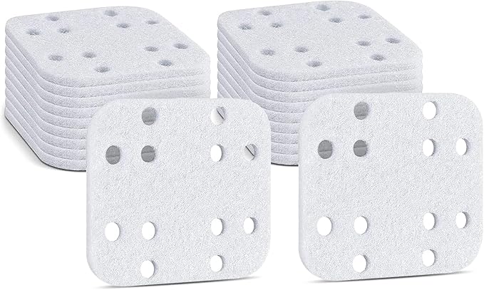 Humidifier Mineral Absorption Pad 20 Pack, Replacement Filter Compatible with LEVOIT LV600S, LV600HH, OasisMist450S Humidifiers