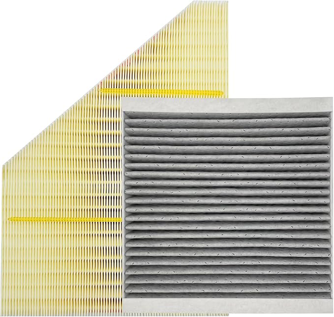 Cabin and Engine Air Filter Fits for Traverse 2018-2025, Blazer 2019-2025, Acadia 2017-2025, Enclave 2018-2025, XT5 2017-2025, XT6 2020-2025, Fits 23321606, CA12166, CF11966