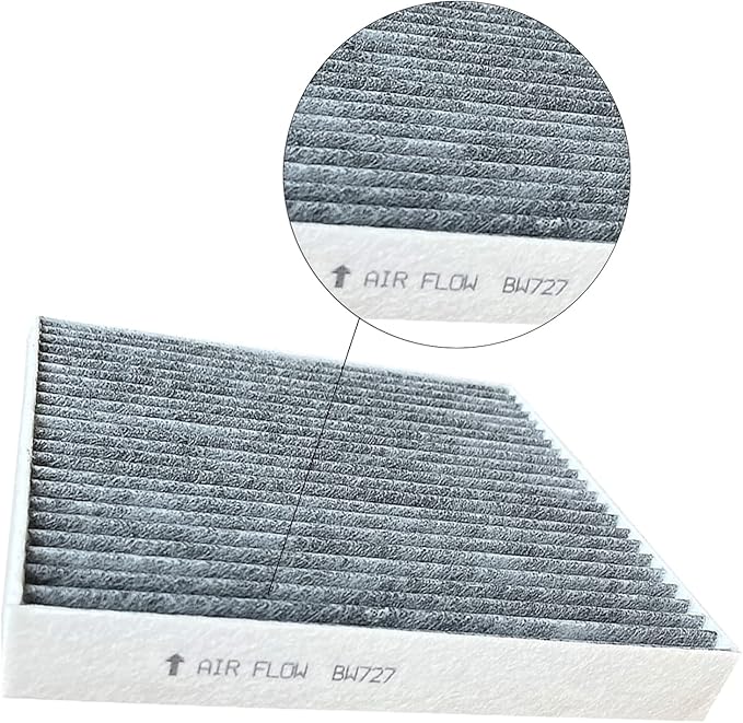 3 Pack Cabin Air Filter for Hyundai Elantra Santa Fe Sonata Tucson KIA Sorento K5 with Carbon