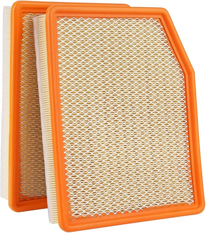 2-Pack Engine Air Filter Fits for 2019-2025 Silverado 1500, 2021-2025 Suburban, 2021-2025 Tahoe, 2019-2025 Sierra 1500, 2021-2025 Yukon XL, 2021-2025 Escalade ESV for 84121217