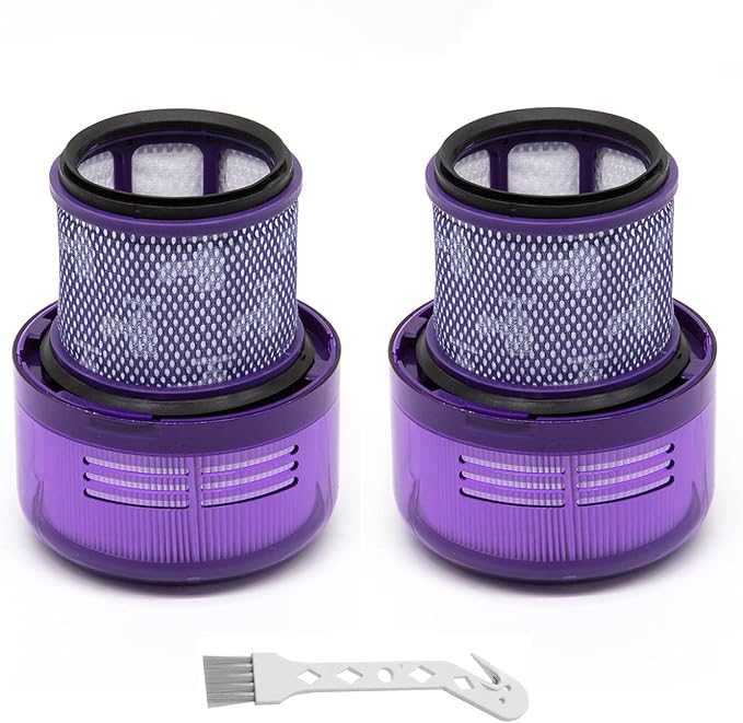 2 Pack Vacuum Filters Replacement Parts Compatible with Dyson V11 SV16 Outsize Vacuum, Compare to Part 970422-01