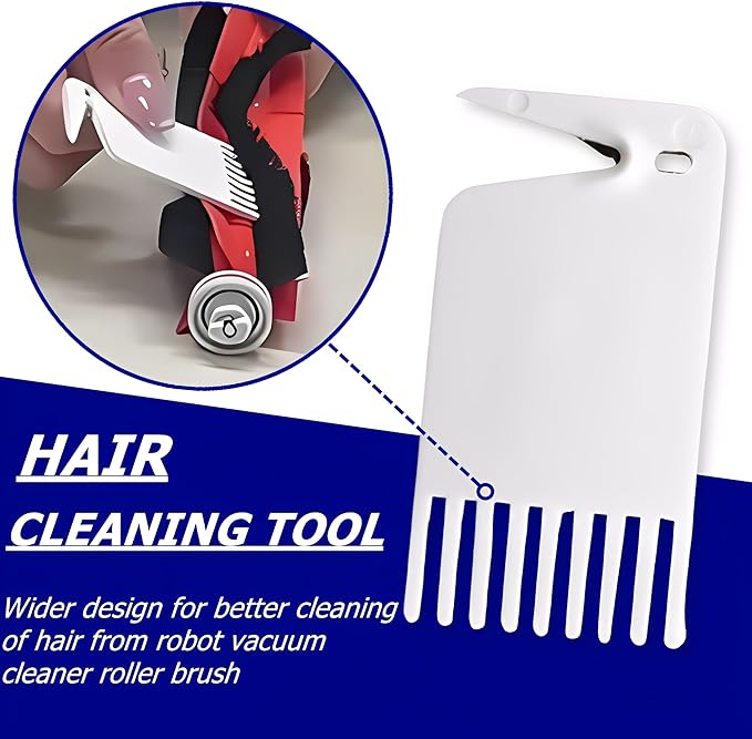 2 Packs Universal Robot Vacuum Brush Cleaning Tool Handheld Vacuum Cleaner Brush Kit Compatible with j7,i7,s9,i4,i3,694 Series Robot Vacuum