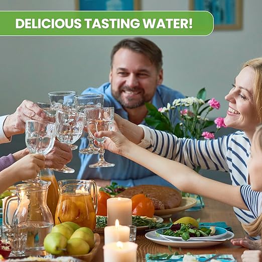 6-Stage Reverse Osmosis Drinking Water System – Under Sink Filter for Ultra-Pure, Great-Tasting Water – Removes 99% of Contaminants – Easy DIY Install