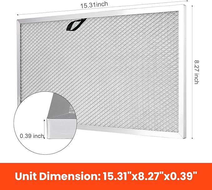 Abestorm 4-Pack MERV-8 Filter Replacement Set for Crawlspace Dehumidifiers Guardian SN55/SNS65