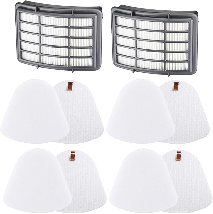 4+2 Pack Filters for Shark Vacuum Navigator Lift Away Filter Replacement Models NV350 NV351 NV352 NV355 NV356E NV360 UV440 UV540 CU500 XFF350 XHF350