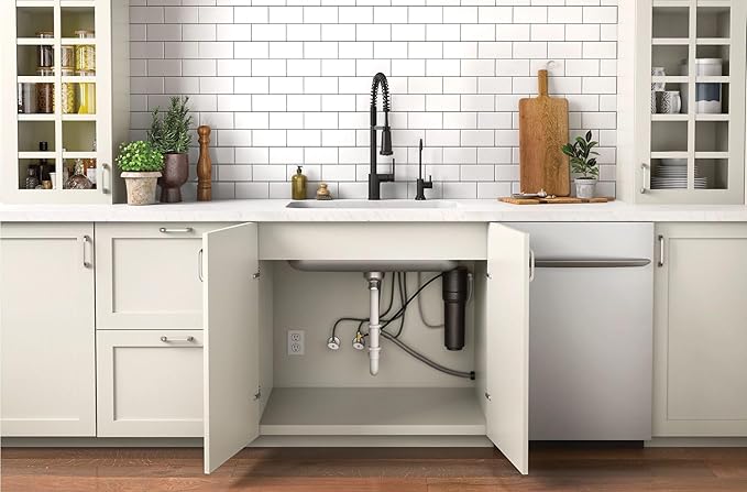 Moen Black Single Stage Under Sink Advanced Water Filtration System, F9800