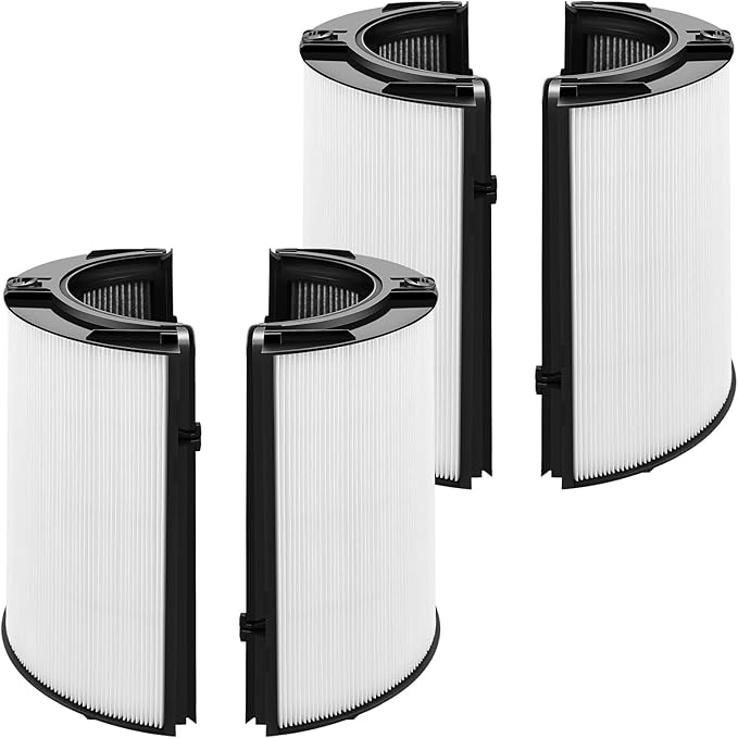 FFsign 360°Combi 2 in 1 HEPA and Carbon Replacement Filter Compatible with Dyson TP06 HP06 PH02 PH01 PH03 PH04 HP09 TP09 HP07 TP07 TP10 HP10, H13 Grade True HEPA Replacement Filter, 2 Pack