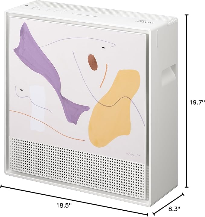 COWAY Air Purifiers for Home Large Room Up to 1,762 ft², Washable Pre-Filter and HEPA Filter for Smoke, Allergies, Pet Dander, Odor, AQI, Smart & Rapid Mode, Timer, 3yr Warranty, 250ART(VS)