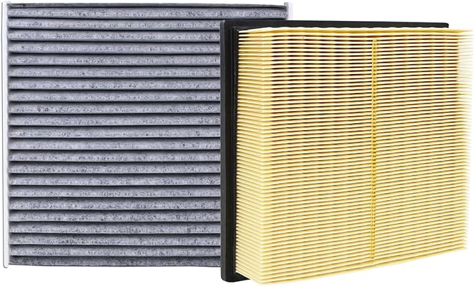 CA10755 Engine Air Filter and CF10285 Cabin Air Filter kit Compatible with 2011-2020 Toyota Sienna 2013-2018 Avalon Non-Hybrid 2012-2017 Camry Non-Hybrid 2013-2018 Lexus ES350 2015-2017 NX200T