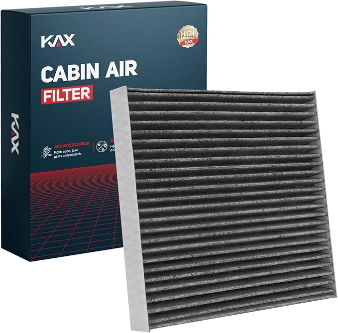 KAX Cabin Air Filter, CF11671 Replacement for Mazda CX7 (2007-2012), RAM1500, RAM2500,RAM3500 (2016-2023), Activated Carbon Passenger Compartment Air Filter