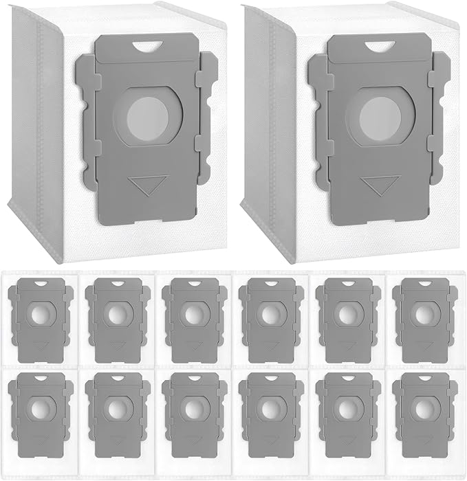 14 Pack Replacement Vacuum Bags Compatible with iRobot Roomba i & s & j Series i7, i7+, i3, i3+, i1+, i4, i4+, i6, i6+, i8, i8+, j6, j6+, j7, j7+, s9+ Combo i5, j5, j8+, j9+ Automatic Dirt Disposal