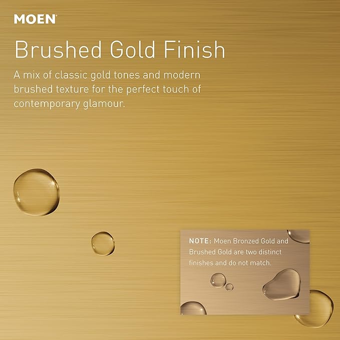 Moen Sip Traditional Cold Water Kitchen Beverage Faucet, Brushed Gold Finish, S5530BG