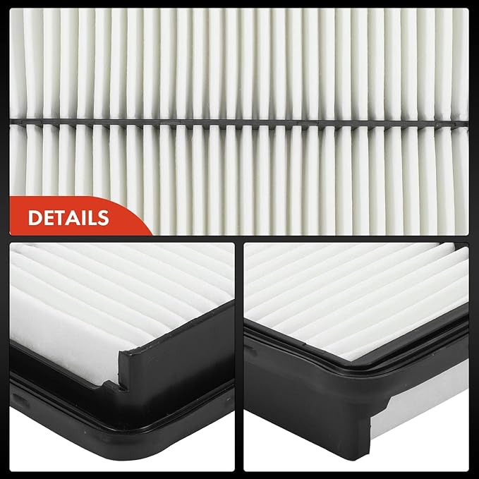 A-Premium Engine Air Filter Compatible with Hyundai & Kia - Santa Fe 2010-2012, Sonata 2011-2014, Optima 2013-2015, Sorento 2011-2013, Azera 2012-2017