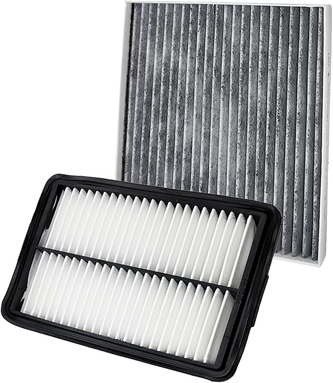 Cabin & Engine Air Filter for VELOSTER (2019-2021) SOUL (2020-2024) KONA (2018-2023)