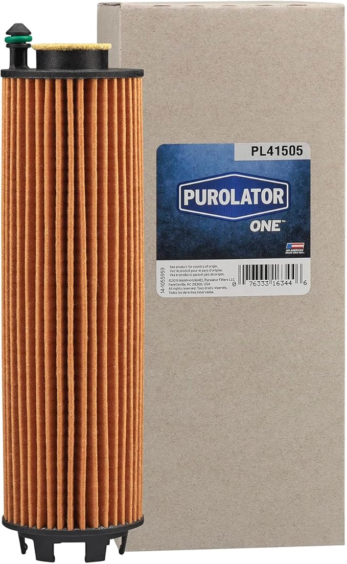 Purolator PL41505 PurolatorONE Advanced Engine Protection Cartridge Oil Filter Compatible With Mercedes-Benz GLS450, GLE53 AMG, GLE450, E450, CLS450, S500 and E53 AMG