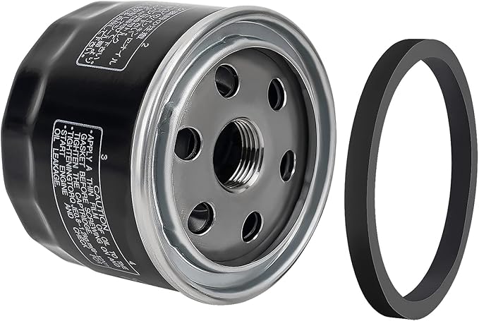 AHL Oil Filter Compatible with BMW F650 F700 F800 F850 GSK81 F750 GSK80 K1200 R1200 R1250 K1300 GS GT R RS 1000 HP4 S1000 RK47 RRK46 RRK67 RR XR Adventure Enduro XEK51 TEK51 Triple Black