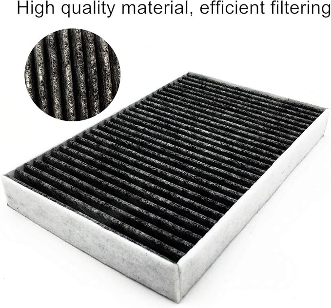 for Tesla Model S Cabin Air Filter with Activated Carbon Fit 2012-2015 Model S 1035125-00-A. (Activated Carbon)