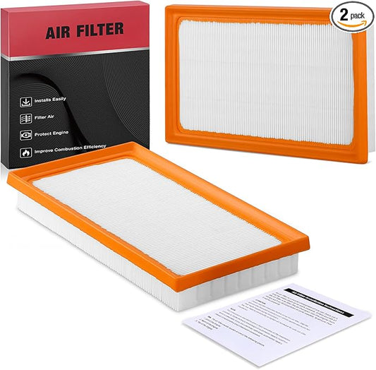 BDFHYK CA12289 2PC Engine Air Filters Compatible with Toyota Camry RAV4 Corolla Highlander Sienna Avalon Venza C-HR Crown, Compatible with Lexus ES300h NX350h RX350h UX200, Replace# 178010T060
