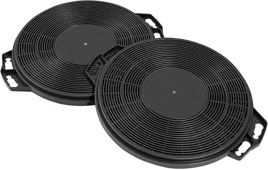 CACF006 Range Hood Carbon Filters, Replacement Charcoal Filters for Ductless Ventilation, Carbon Filters for Recirculation