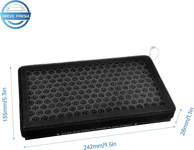 2024 Upgraded HEPA Cabin Air Filter for Tesla Model Y/3 - New Version with Enhanced Durability, All-Weather 3X Strength & Installation Kit, Fits Model Y & Model 3 (2016-2024), 2-Pack