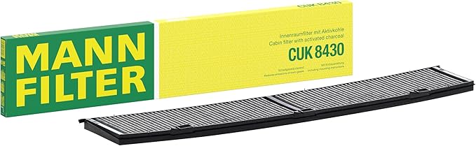 Mann-Filter CUK 8430 Cabin Filter With Activated Charcoal for select BMW models