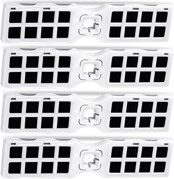 4 Pack AF-2 RAF-2 Replacement Refrigerator Air Filter Compatible with Frigidaire FRGPAAF2 PureAir Refrigerator Air Filter