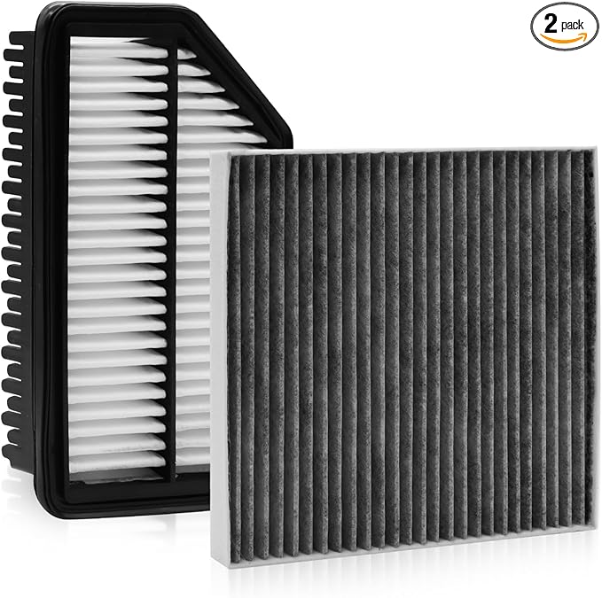 Comb Engine Cabin Air Filter for Hyundai Accent 1.6L L4 2017 2016 2015 2014 2013 2012