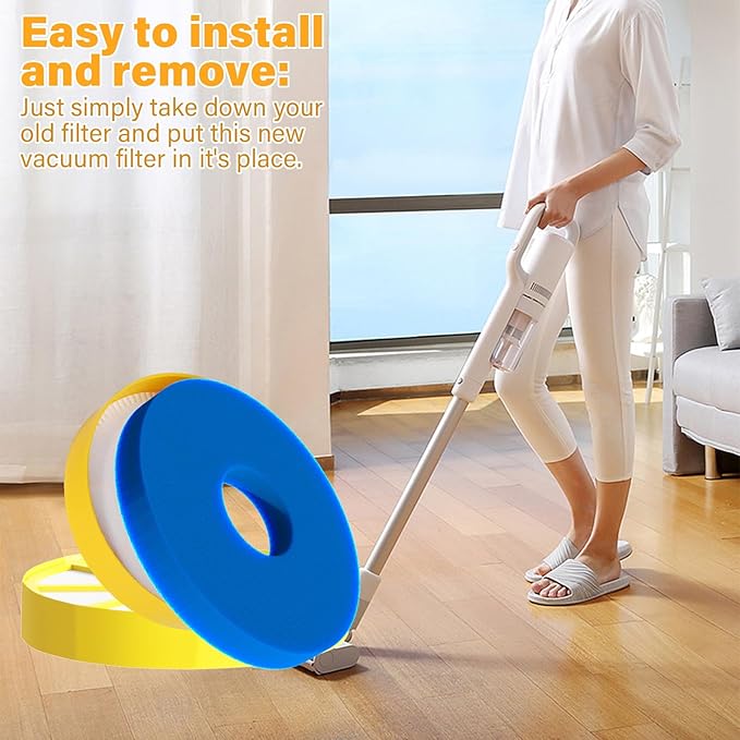 DC14 Filter Replacement Compatible with DC14 DC15 Series Animal All Floors vacuum cleaner,Part 901420-01 905401-01 923480-01, vacuum cleaner front motor filter