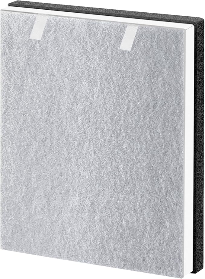 Vital 100 Filter Replacement Compatible with LEV.OIT Vital 100-RF 3-in-1 Vital 100 HEPA Filter with True HEPA High-Efficiency Activated Carbon Filter by Fetechmate,1 Pack