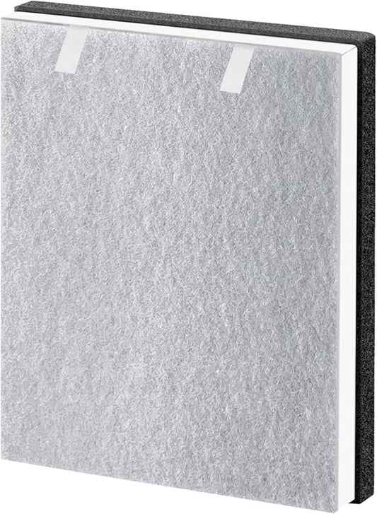 Vital 100 Filter Replacement Compatible with LEV.OIT Vital 100-RF 3-in-1 Vital 100 HEPA Filter with True HEPA High-Efficiency Activated Carbon Filter by Fetechmate,1 Pack