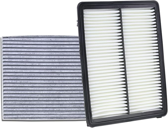 28113-A9100 Engine Air Filter and 97133-S8000 Cabin Air Filter kit Compatible with 2020-2025 Hyundai Palisade V6 3.8L Gas Replaces 28113A9100 CA11943 97133S8000 CF12936