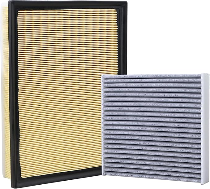 CA10835 Engine Air Filter and CF10285 Cabin Air Filter kit Compatible with 2010-2023 Lexus GX460 4.6L 2010-2024 Toyota 4Runner Replaces 17801-38050 87139-YZZ16