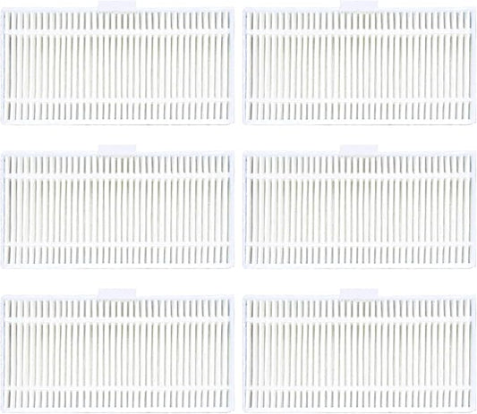 (6 Pack) C10 Replacement HEPA Filters Compatible with Eufy C10 Robot Vacuum, High-Efficiency Filter Accessories Kit for C10 Robotic Vacuum Cleaner