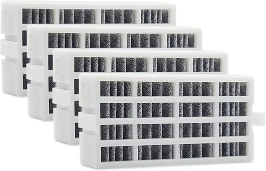 W10311524 4-PACK Air Filter Replacement for Whirlpool Refrigerator, Also Fits 2319308, W10335147, W10335147A, W10335147, W10315189, 1876318, AIR1, FreshFlow Air Filter, AP4538127, AH2580853, EA2580853