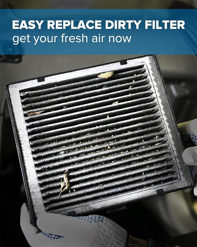 PHILTOP Cabin Air Filter w/Activated Carbon, Compatible with CF10139 Toyota RAV4 2001-2005, Echo 2000-2005, Scion tC 2005-2010, xB 2004-2006, xA 2004-2006