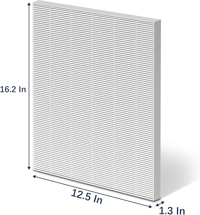 4 Pack 115115 HEPA Filter Compatible with Winix C535 C909 Air Purifier and PlasmaWave P300 AM90 6300 6300-2 9000 9800 H13 True HEPA Replacement