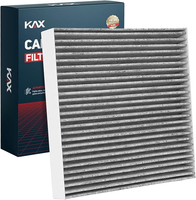 KAX Cabin Air Filter with Activated Carbon, CF11182 Replacement for Honda CR-V 2017-2026, Civic 2016-2026, RDX 2019-2026, HR-V2016-2026,CR-V2017-2026,Odyssey2018-2026, Fit, Clarity, Insight, CR-Z, TLX